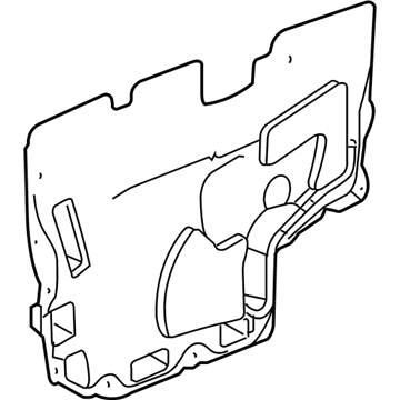 Chevy 15872845 Water Deflector