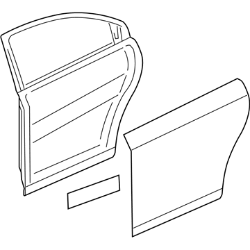 Chevy 84052334 Door Shell