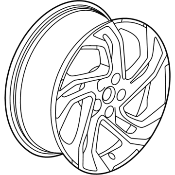 Chevy 42800021 Wheel, Alloy