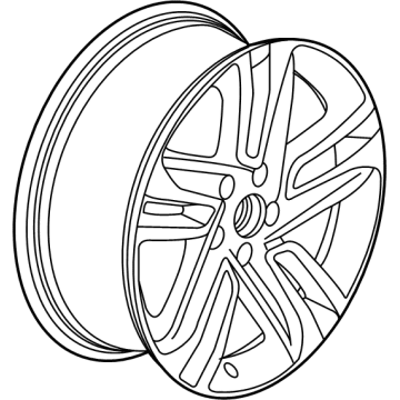 Chevy 60002022 Wheel, Alloy