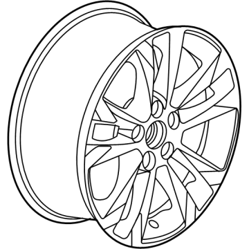 Chevy 42752007 Wheel, Alloy