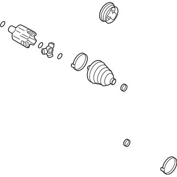 Cadillac 26075588 Inner Joint Assembly