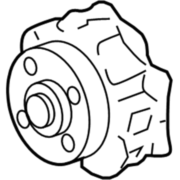 Saturn 12709178 Water Pump