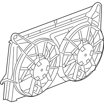 GMC 89023365 Fan Shroud