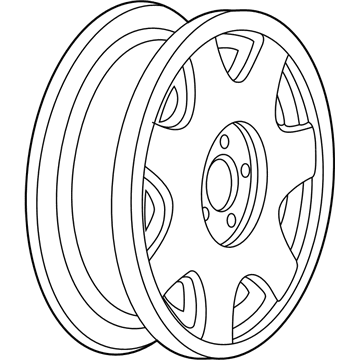 Cadillac 9592895 Wheel, Alloy