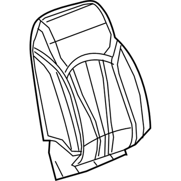 Buick 84047416 Seat Back Cover