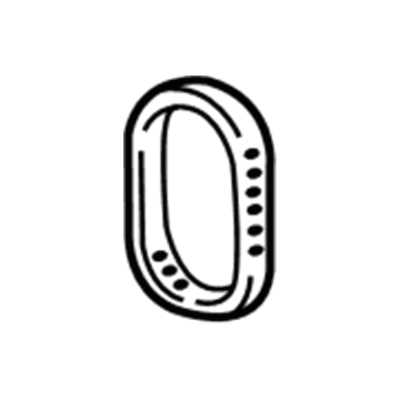 GMC 12664202 Water Outlet Gasket