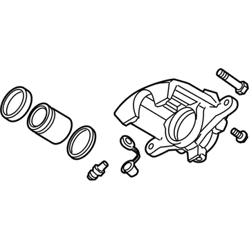 GM 25843042 Caliper Assembly, Rear Brake