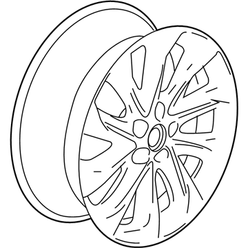 Buick 84193511 Wheel, Alloy