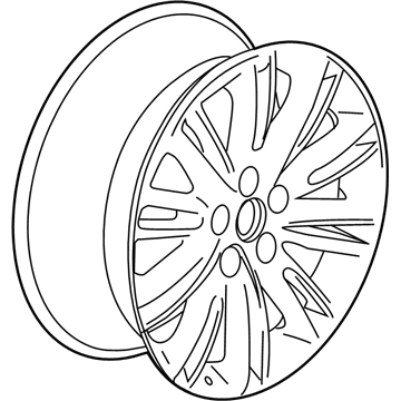 Buick 22875497 Wheel, Alloy