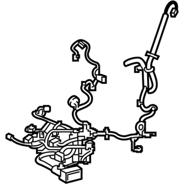 GM 92277193 Harness Assembly, Front Seat Wiring