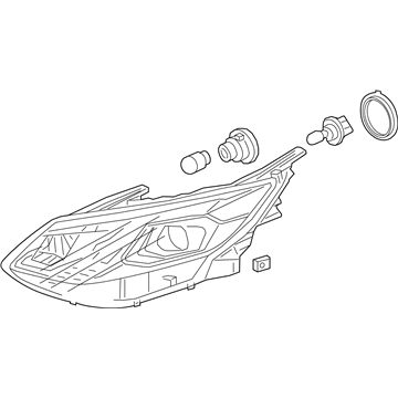 Chevy 84398990 Headlamp Assembly