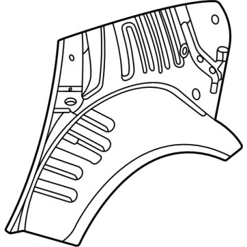 GM 84691633 Panel Assembly, Qtr Inr Lwr