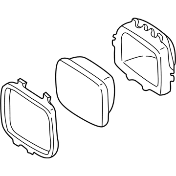 GMC 25949657 Headlamp Capsule