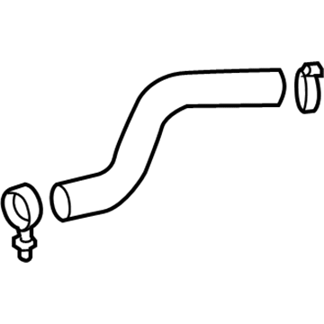 Cadillac 89023434 Upper Hose