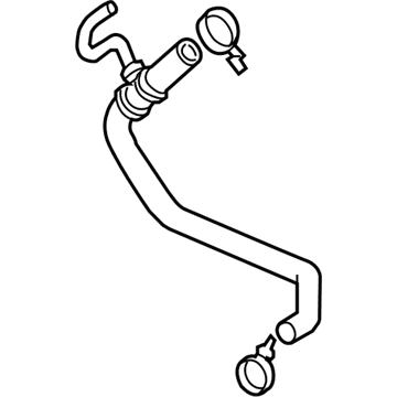 Cadillac 89023433 Lower Hose