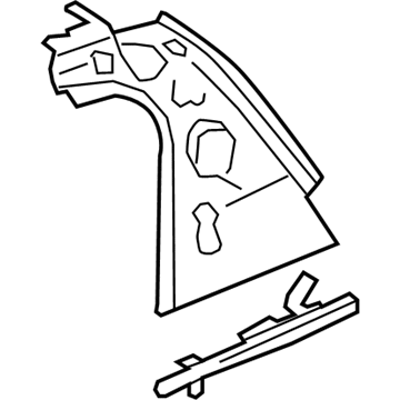 GM 95185784 Panel Assembly, Body Lock Pillar Inner