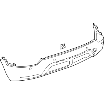 GM 42537251 Fascia Assembly, Rear Bpr Lwr *Less Finish