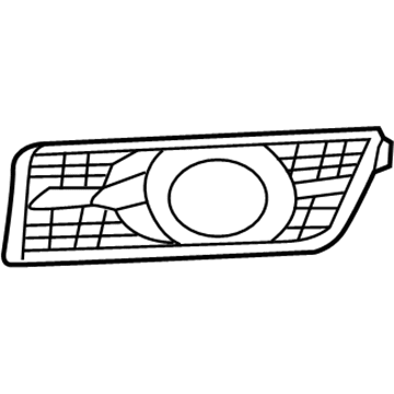 Cadillac 22867259 Trim Bezel