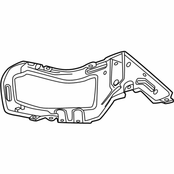 Chevy 84874235 Bumper Bracket