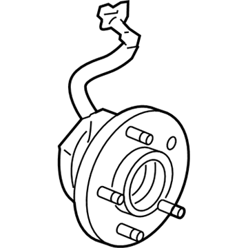 Saturn 19259807 Hub & Bearing