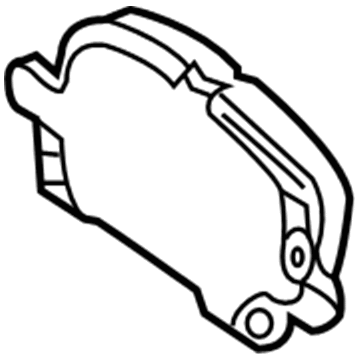 Saturn 22820406 Brake Pads