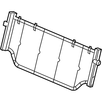 GMC 12478454 Seat Back Frame