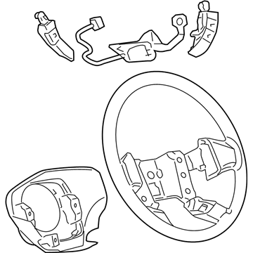 GM 15298259 Wheel Assembly, Steering *Neutral