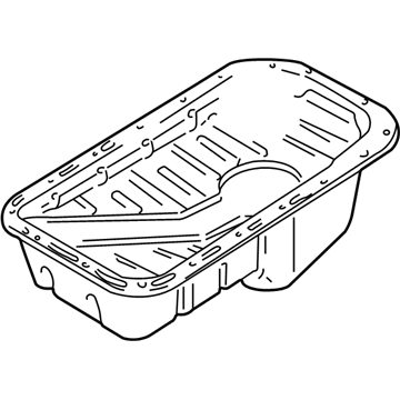 Chevy 91172361 Oil Pan