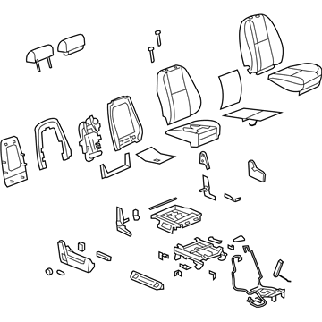 GMC 25978510 Seat Assembly