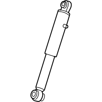 2008 GMC Sierra 1500 Shock Absorber - 25871036