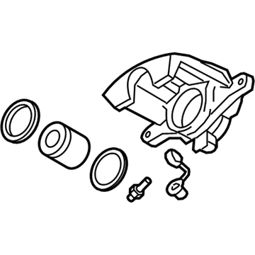 Saturn 15855616 Caliper