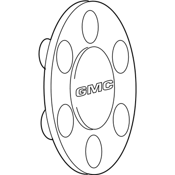 GMC 15040220 Hub Cap