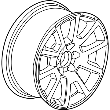 GMC 20937766 Wheel, Alloy