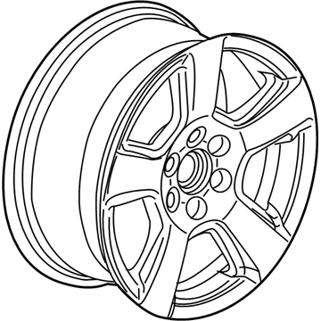 GMC 23430212 Wheel, Alloy