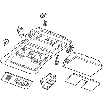 Chevy 20793384 Overhead Console