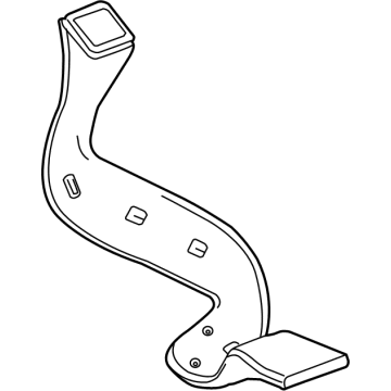 Chevy 84454722 Rear Duct