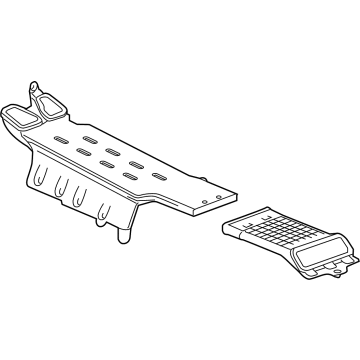 Chevy 84257701 Center Duct