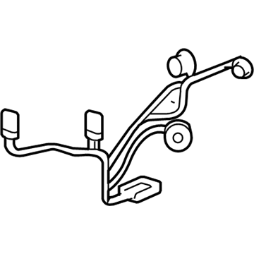 GM 25809080 Harness Assembly, Headlamp Wiring