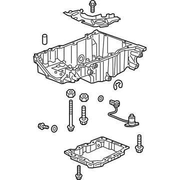 Chevy 28289985 Oil Pan