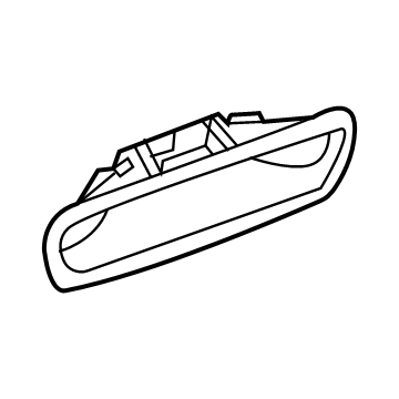 GM 85544038 APPLIQUE-RR CLSR FIXED HDL *SERV PRIMER