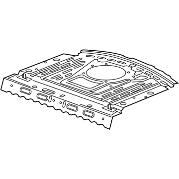 Cadillac 23200016 Package Tray