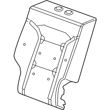 GM 84731294 PAD ASM-R/SEAT BK