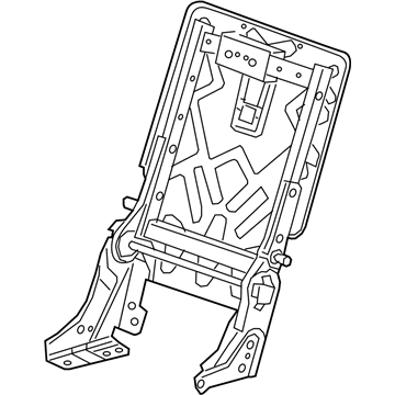 GM 84868948 FRAME ASM-R/SEAT BK