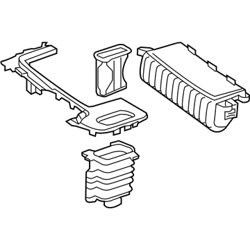 GM 26217581 Plate Assembly, Front Floor Console Compartment Trim *Signature Oak