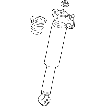 GM 84559878 Rear Shock Absorber Assembly (W/ Upr Mt)