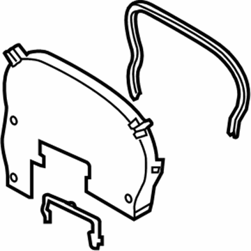 GM 96943729 Cover Asm,Timing Belt Rear