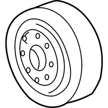 Chevy 12550053 Pulley