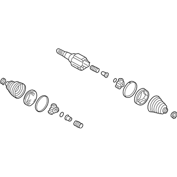 Chevy 88967242 Outer Joint Assembly