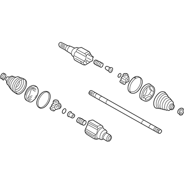 Chevy 88967242 Axle Assembly